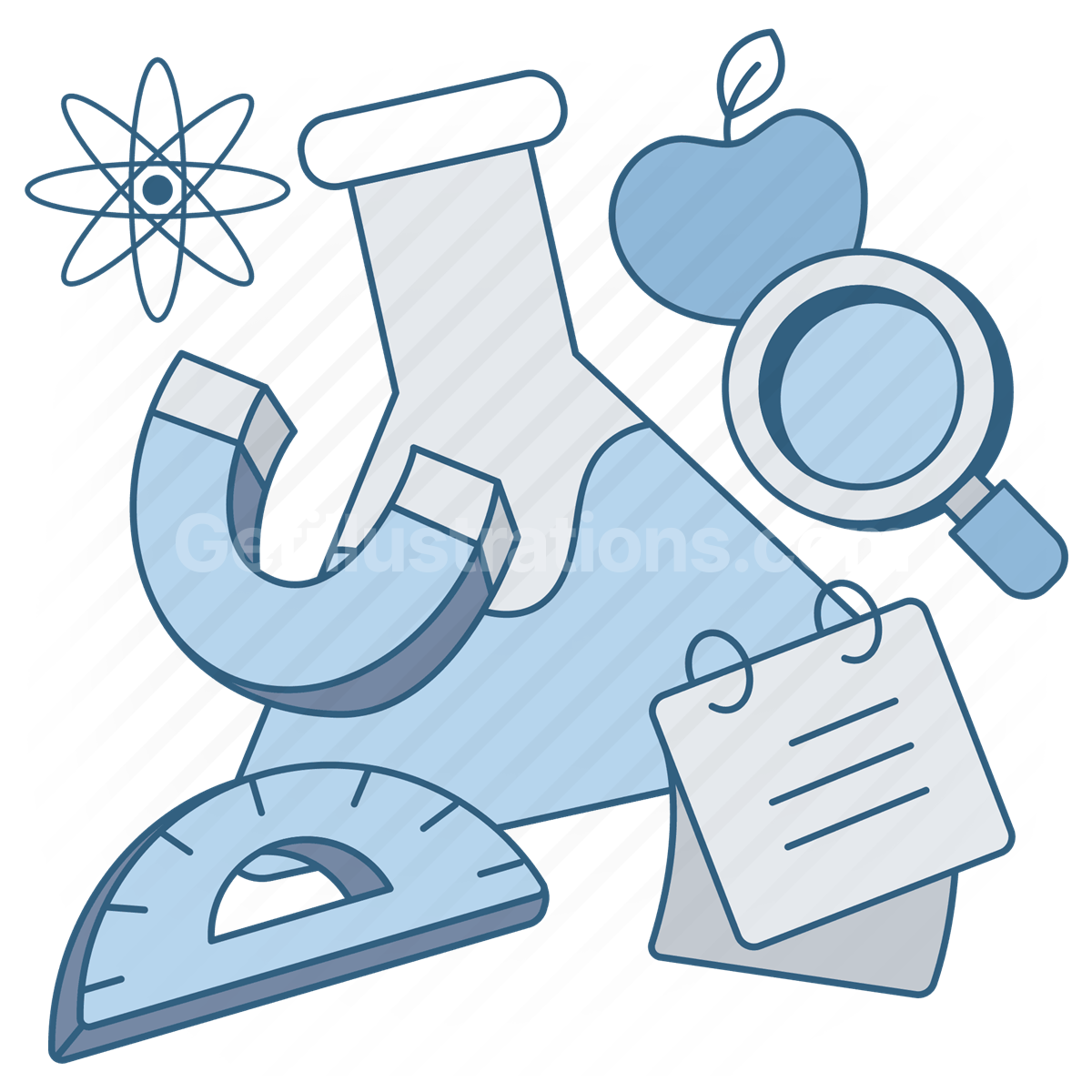 Science and Research illustration preview image